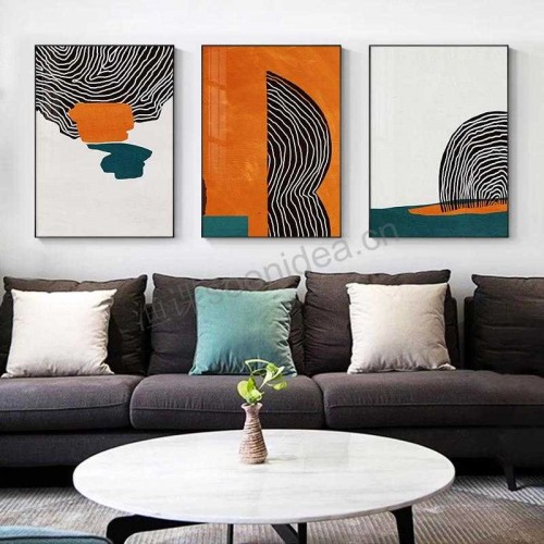  Wall Art Brown Blue Pictures